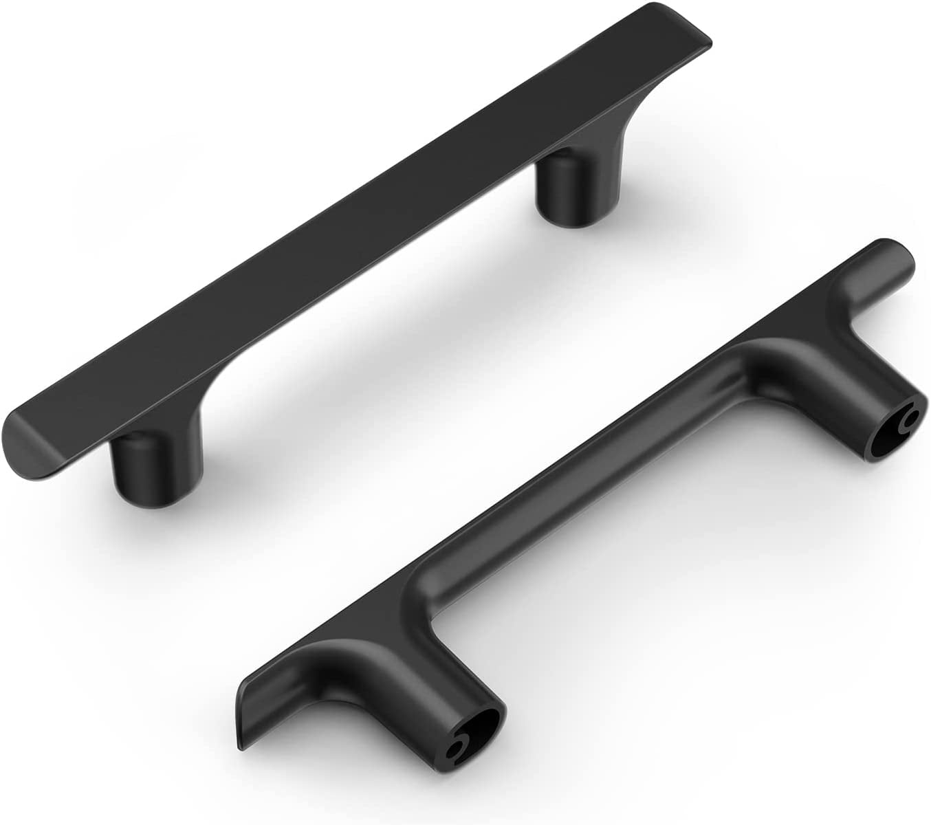 Zoizocp 30 Pack Zinc Alloy Premium Handles, 5 Inch(128mm) Matte