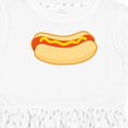 thumbnail image 4 of Inktastic Funny Hot Dog Girls Toddler Dress, 4 of 5