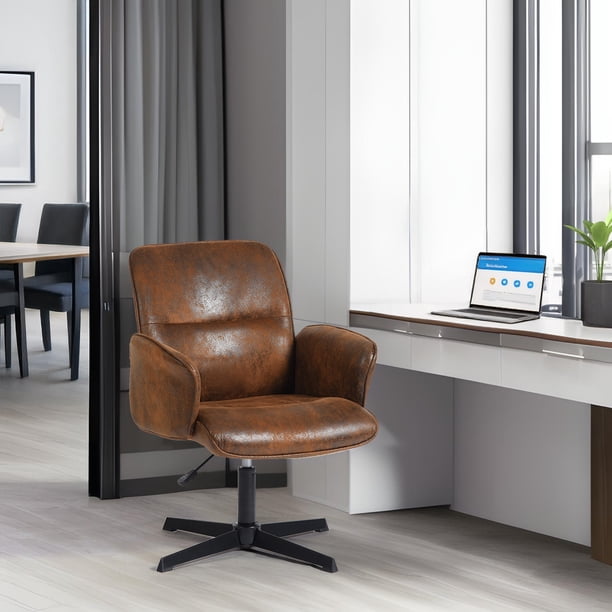 Homy Casa Modern Office Chair, Adjustable Swivel Desk Chair with ...