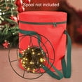 thumbnail image 2 of Shoreew Christmas Lights Storage Bag Large Capacity Zipper Closure Dust-proof with Handle Christmas Lights Storage Organizer, 2 of 7