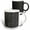 Multicolor, variant on 3drose, Black and Image of Silver Arrow Pattern, 11oz Two-tone Red Mug