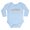 Sky Blue, variant on CafePress - 1/2 Korean Is Better Than None Body Suit - Long Sleeve Cotton Baby Bodysuit