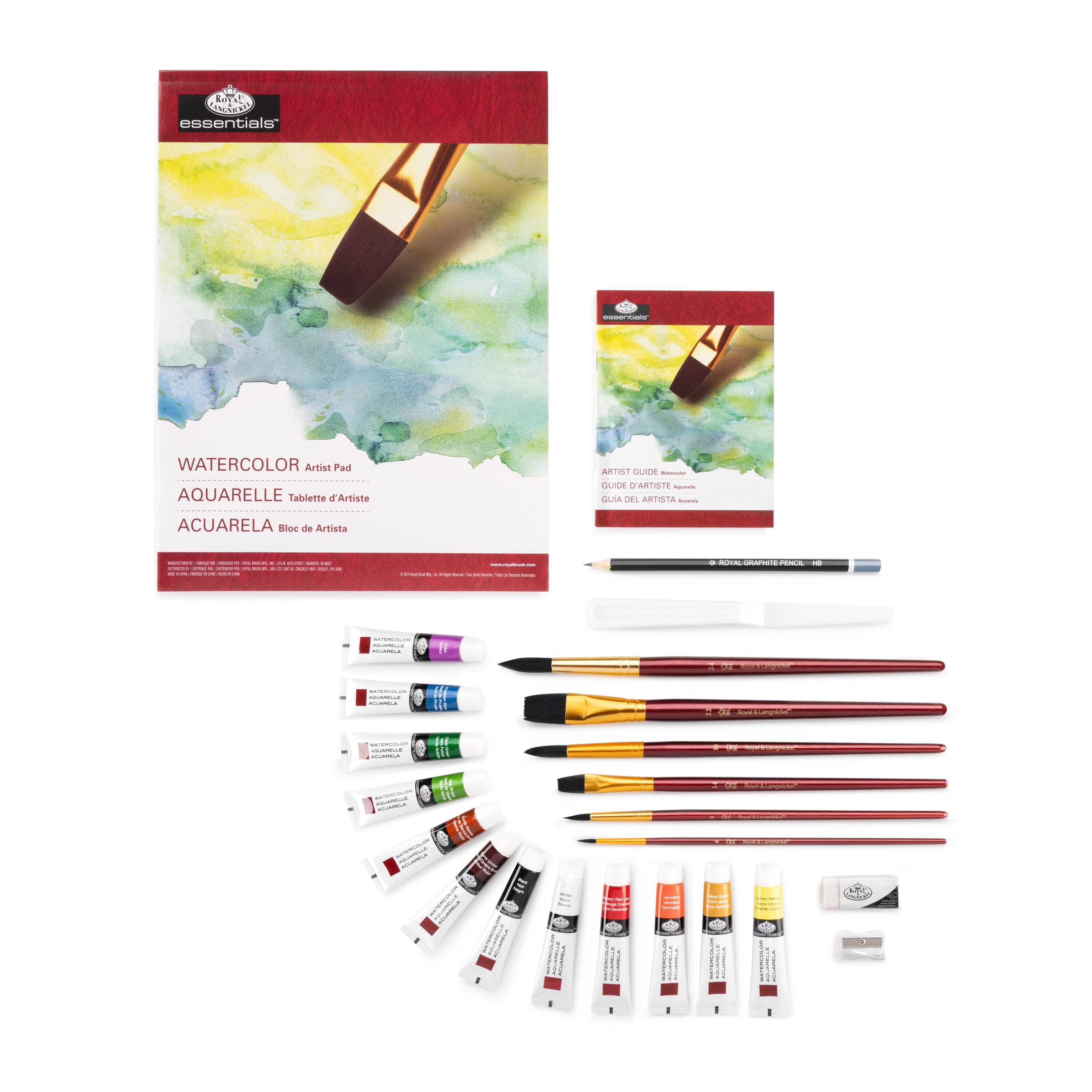 Royal & Langnickel essentials Clear View Art Set-Watercolor Painting
