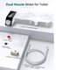 thumbnail image 2 of Bidet CTobd de doble boquilla con presión de agua ajustable, 2 of 5