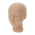 thumbnail image 3 of Herramienta de entrenamiento de de silicona suave profesion, práctica de illaje de pestañas, maniquí , muñeca de maniquí de shamjiam Cabeza de práctica de maquillaje, 3 of 9