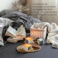 thumbnail image 5 of Premium 8-Pack Organic Aromatherapy Candles, Hand-Poured Soy Wax Jars, Natural Fragrance for Home Décor, Housewarming, Birthdays, and Relaxing Evenings, 5 of 8