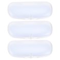 thumbnail image 1 of MasteelfCA 3 Pcs Simple Transparent Frosted Glasses Cases Practical Glasses Storage Boxes, 1 of 7