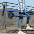 thumbnail image 3 of COBIZI Electric Scooter for Adult & Teen,Top 15.5 Mph & 10-15 Long Miles Range, 250W Motor Foldable Kick Scooters with LED Display and Braking System,Dark Blue, 3 of 7