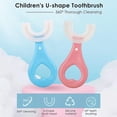 thumbnail image 4 of Cepillo de dientes en forma de U CHAO para niños de 2 a 6 años cerdas de silicona, 4 of 5
