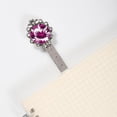 thumbnail image 2 of Paw prints Book Lovers' Delight: Vintage Silver Lace-Edged Bookmark – Book Mark Accessory Gift!, 2 of 5
