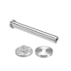 thumbnail image 4 of 2Pcs, gancho de pared de 5.79" para toallas, gancho para batas, colgador de acero inoxidable, 4 of 4