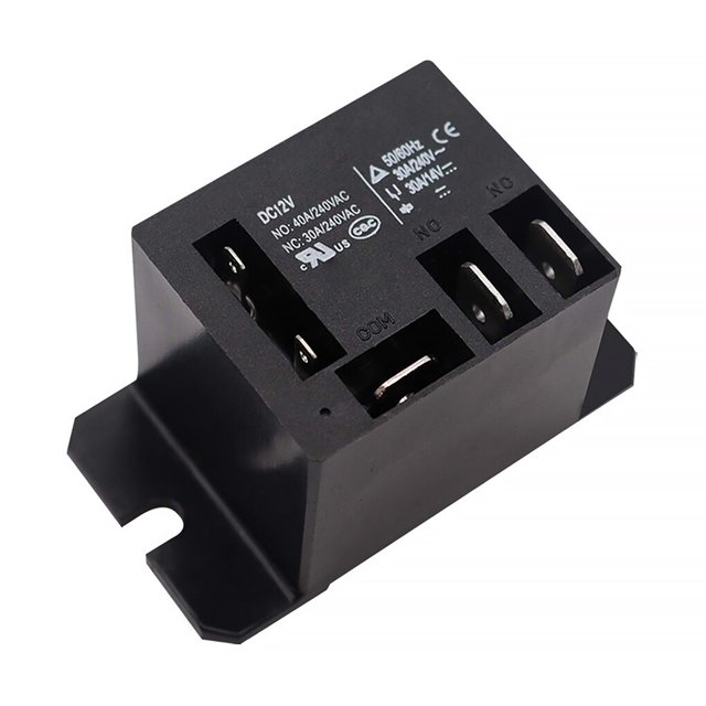 Sidaley Relé de aire acondicionado de 4 pines, relés electrónicos industriales para compresor de coche, aparatos de refrigeración reemplazables de Type3 NO3