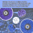 thumbnail image 3 of 12 PCS Strip Discs 4"x 5/8" Stripping Wheel Suitable for Cleaning Angle Grinder to Remove Paint, Rust and Weld Oxidation(Blue&Purple), 3 of 6