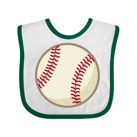 

Inktastic Baseball Sports Ball Boys or Girls Baby Bib