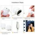 thumbnail image 3 of Tomshine DC5V 10W 10 LED Vanity Dimmable Mirror Light Kit Función de memoria operada por USB, 3 of 8
