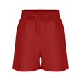 thumbnail image 4 of KVPLBQFD Girls Dance Shorts Gingham Shorts Para Mujer Cute Clothes for Teen Girls Flare Jeans for Girls 10-12 Toddler Girl Clothes 5t Long Jeans, Red 11-12 Years, 4 of 7