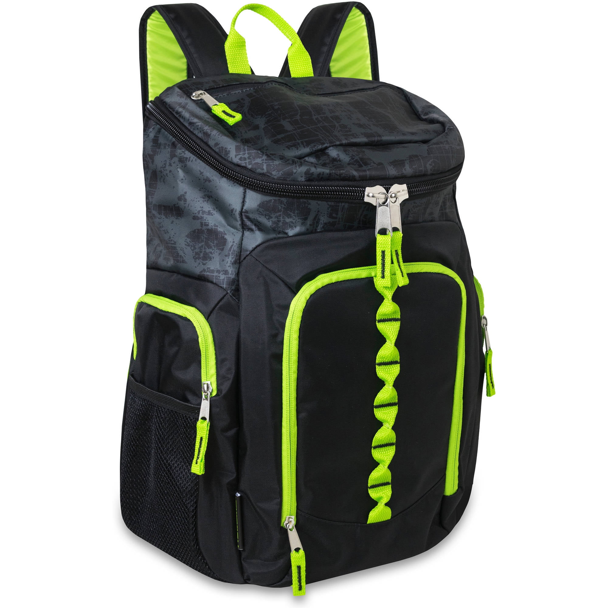 zipper pockets travel backpack