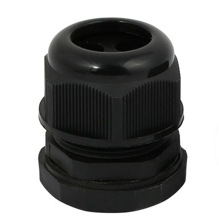 - Unique Bargains PG29 Nylon 3 Holes Cable Gland Connector Joint Black 10mm-7.7mm Wire Range
