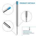 thumbnail image 4 of 50Pcs Replaceable Ballpoint Pen Refills Metal Refill Smooth Writing Pen Refills 1.0 mm Replacement, 4 of 5