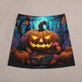 thumbnail image 4 of Halloween Pumpkins Skirt Women The Great Pumpkin Trendy Mini Skirts High-waisted Print Str, 4 of 7