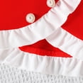 thumbnail image 7 of Hessimy Girls Cotton Sleepover Pajama Set for Little & Big Girls Short Sleeve Set 2-Piece PJ Size,Slumber Party(Red,2-3 Years), 7 of 7