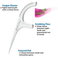 thumbnail image 2 of DenTek Triple Clean Advanced Clean Floss Picks, Fresh Mint, 150 Each, 2 of 8