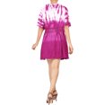 thumbnail image 4 of HAPPY BAY Women's Viscose Summer Beach Front Open Cover ups Beachwear Duster Kimono Cardigan for Women L-XL Pink, Tie Dye, 4 of 4