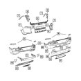 thumbnail image 5 of New Genuine Mopar Bracket Fascia Support OE 68193093AC, 5 of 10