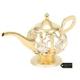 thumbnail image 4 of Matashi 24K Gold Plated Crystal Studded Aladdin Lamp Ornament Holiday Decor Gift for Christmas Mothers Day Birthday, 4 of 7