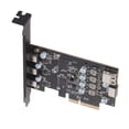 thumbnail image 4 of Tarjeta de expansión PCIe a tipo C USB3.2 20 Gbps con conector de 19 pines Bling Bling, 4 of 12