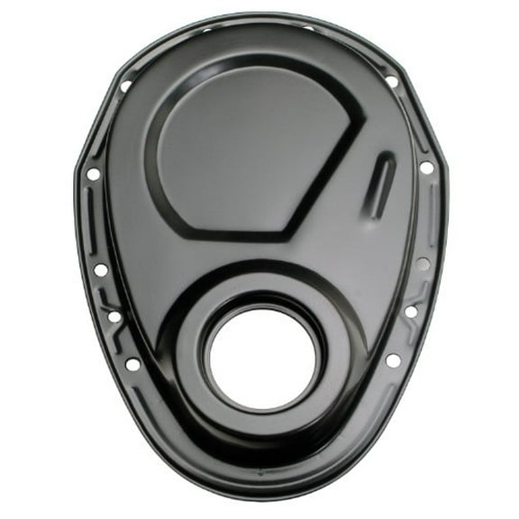 Trans-Dapt 8636 TDP8636 TIMING COVER SBC BLACK Fits select: 1976-1982 CHEVROLET CORVETTE, 1988-1994 CHEVROLET S TRUCK S10