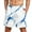 Blue, variant on Xyxonk Mens Swim Trunks Quick Dry 5 Inch Inseam Print Beach Swimsuit Stretch Mesh Lining Bathing Suits with Pockets Blue 5XL
