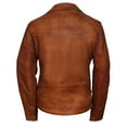 thumbnail image 5 of Pure Leather - Men's Easy Rider Motorcycle Leather Jacket, 5 of 7