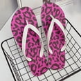 thumbnail image 6 of CAIXIA Women Platform Flip Flops Rhinestone Wedge Sandal Comfortable Dressy Home Heel Slippers, 6 of 7