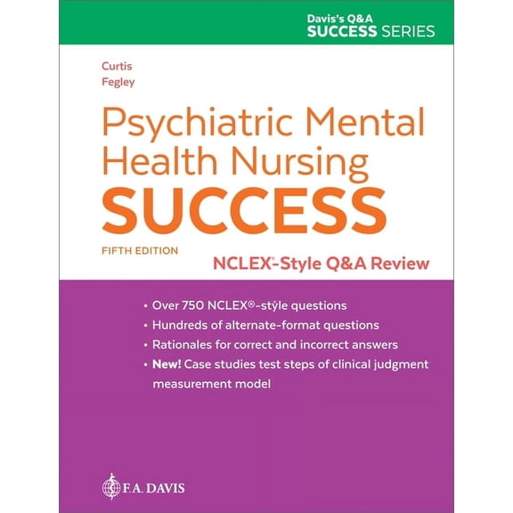 Psychiatric Mental Health Nursing Success: Nclex-Style Q&A Review: Nclex(r)-Style Q&A Review, (Paperback)