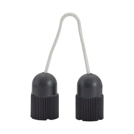 Speargun Latex Tube Connector Threaded 2mm Rope Tight Connection V-shape Mini Spearfishing Plastic Sea Hunting Underwater Rubber Tube Adapter for Underwater Fishing