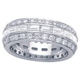 thumbnail image 2 of Karina B� Baguette Diamonds Eternity Band, 2 of 9