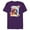 Purple, variant on Disney Princess Rapunzel Moana Snow White Polaroid - Short Sleeve Blended T-Shirt for Adults - Customized-Navy Heather
