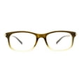 thumbnail image 1 of Lunettes de Vue Mode Élégantes Chic Rectangulaires Style Designer Lentilles Claires Vert, 1 of 4