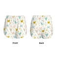 thumbnail image 5 of Lsque Chicken Printed Women's Running Shorts with Liner Pockets,Elastic Quick Dry Workout Athletic Gym Yoga Shorts,Womens High Waist Shorts-X-Large, 5 of 9