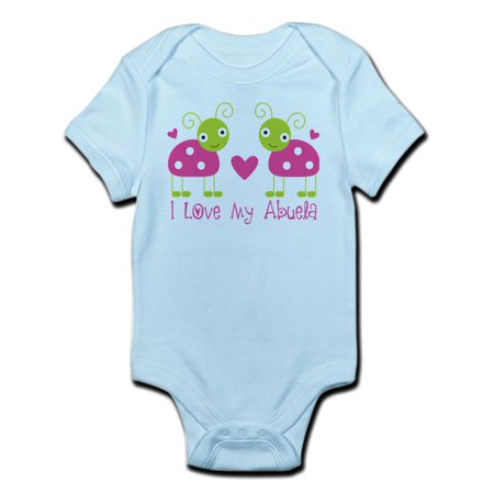 

CafePress - I Love My Abuela Ladybug Infant Bodysuit - Baby Light Bodysuit
