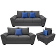 thumbnail image 1 of Sala Modular 3-2-1 El Bazar Store Islandia Gris Oxford Sofa Love seat y sillon, 1 of 8
