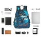 thumbnail image 4 of Disketp Blue Iceberg Leaf Wolf Mochila Ligera e Impermeable, Mochila de Día Resistente para Viajes, Senderismo y Uso Diario para Hombre y Mujer, 4 of 7