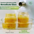 thumbnail image 2 of Contenedores para Alimentos de Bebé haakaa 4 piezas 200 ml a prueba de fugas, 2 of 8