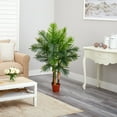 thumbnail image 5 of Nearly Natural 4' Areca Palm Artificial Tree (Real Touch), Green, 5 of 5