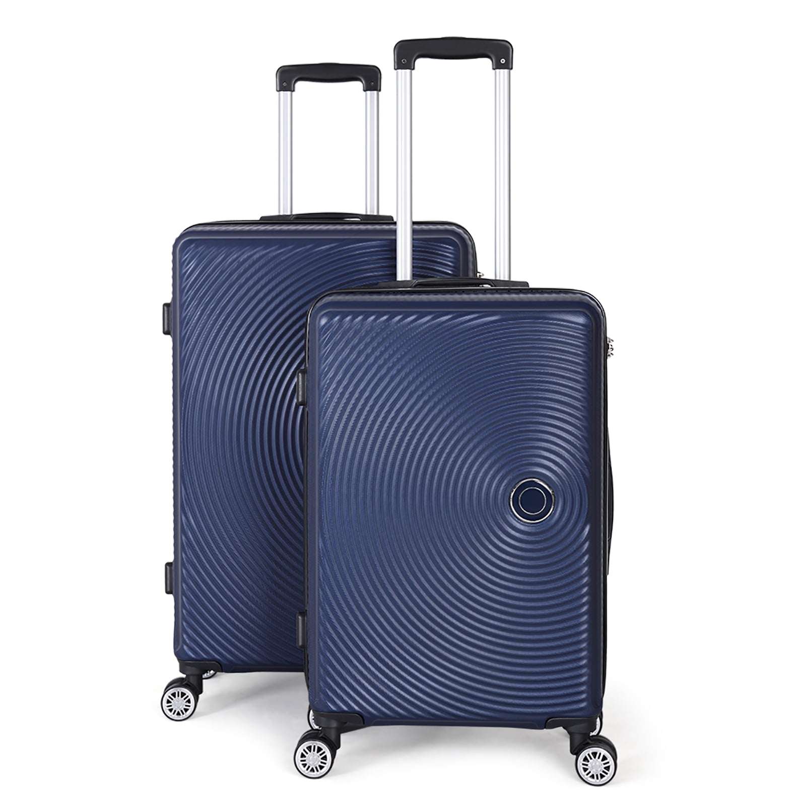 Luggage 3 Pieces Sets Suitcase Set ABS Durable Luggage Blue20"24"28"