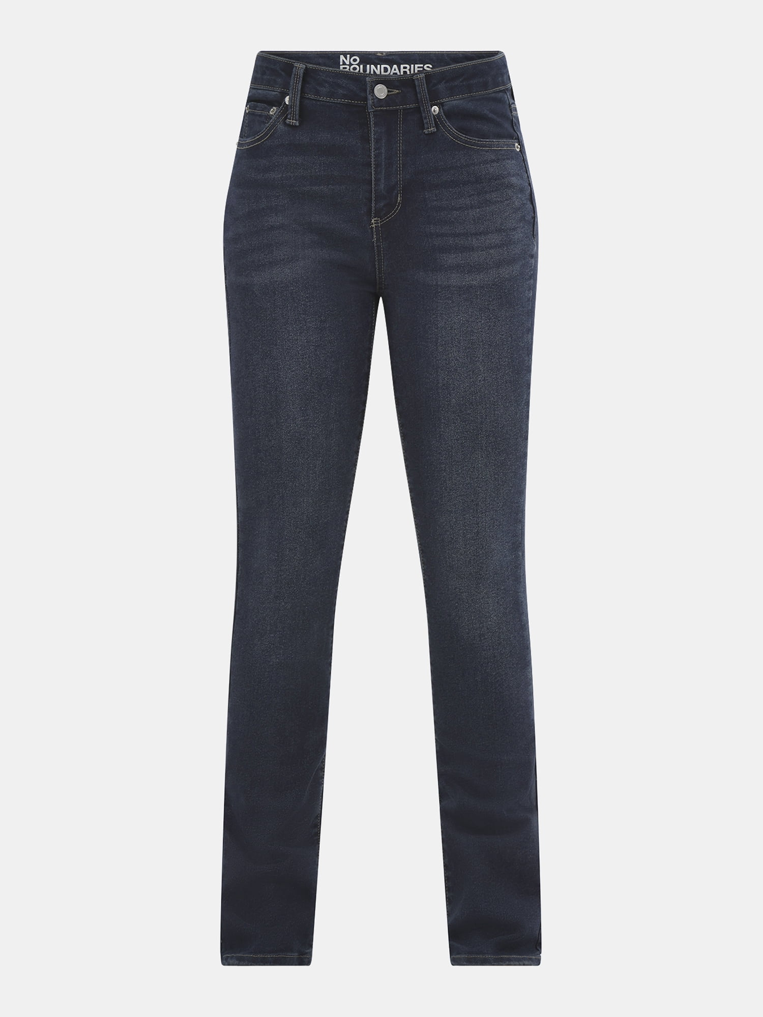 No Boundaries Mid Rise Bootcut Jeans, Women's, 2-Pack, Sizes 00-20