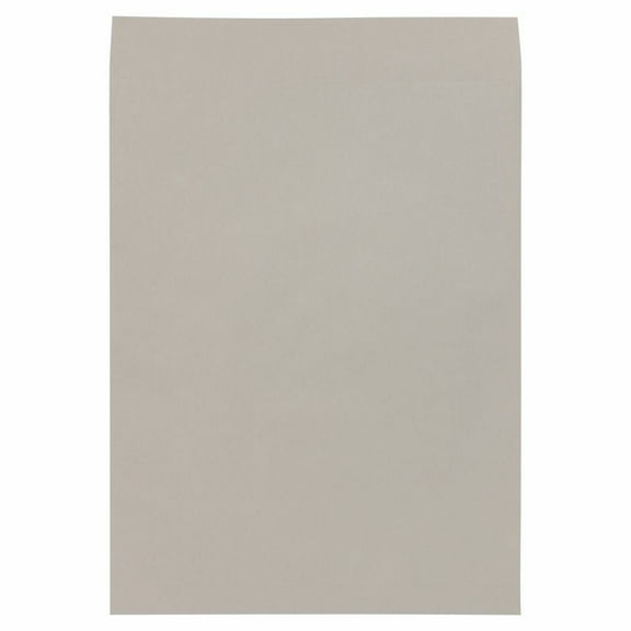 JAM Paper 16 x 20 Open End Catalog Premium Envelopes, Grey Kraft, 500 per Pack