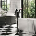 thumbnail image 2 of Old World Luxurious Grand Hotel Champagne Bucket with Tall Stand, Black Finished Aluminum, 42.5 Inches Tall, 2 Piece Set, 2 of 6