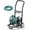 Black, variant on Garden Hose Reel Cart with Wheels, Outdoor Heavy Duty  Coated Steel Mobile Water Hoses Holder Winder Holds 125 ft 5/8" Hoses with 3.9ft Leader Hose and Basket for Outside, Brown